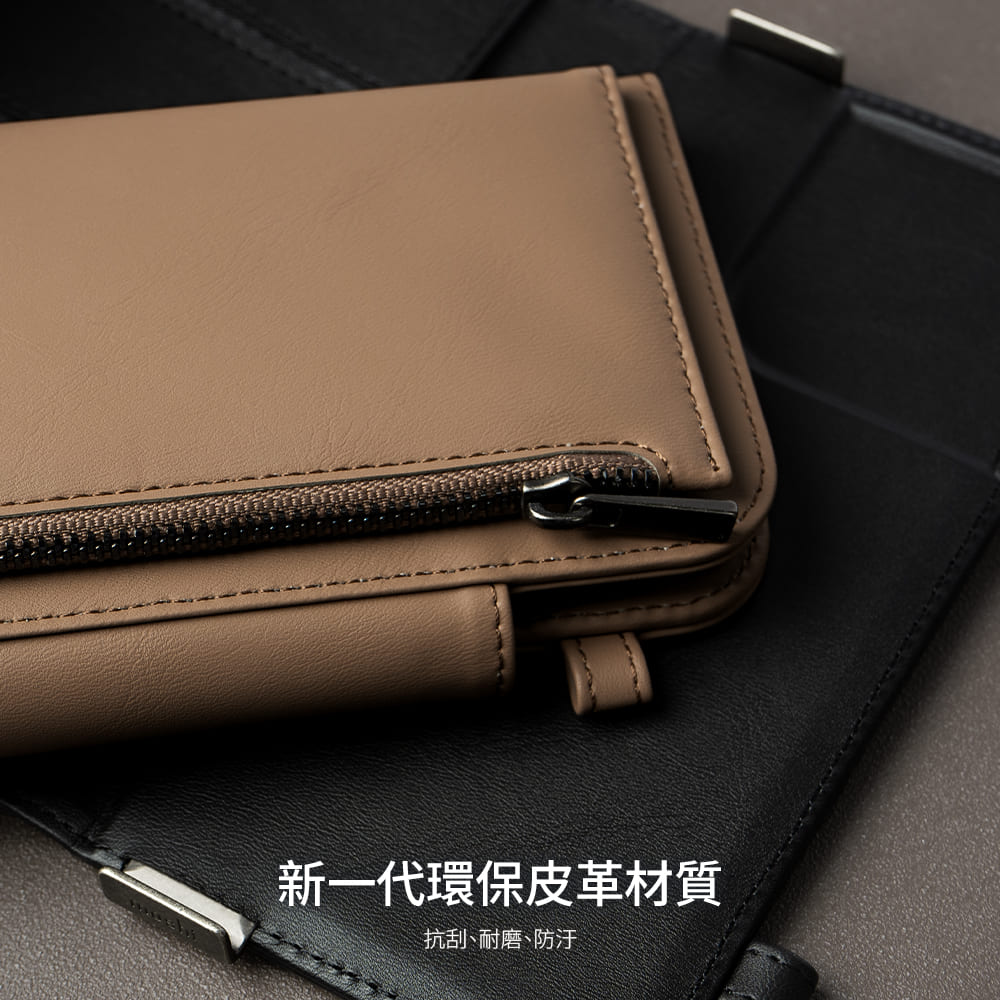 新一代環保皮革材質抗刮、耐磨、