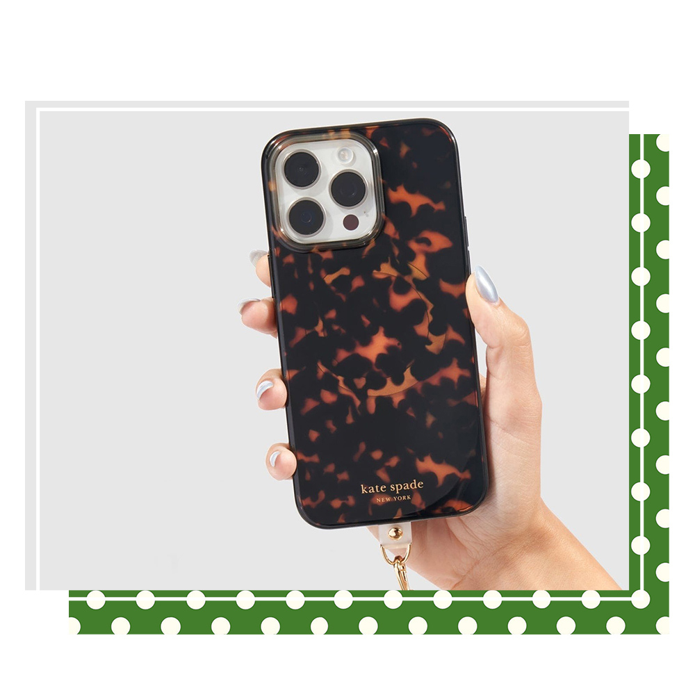 12%OFF】台湾 【kate spade】iPhone 15シリーズ マグネット式